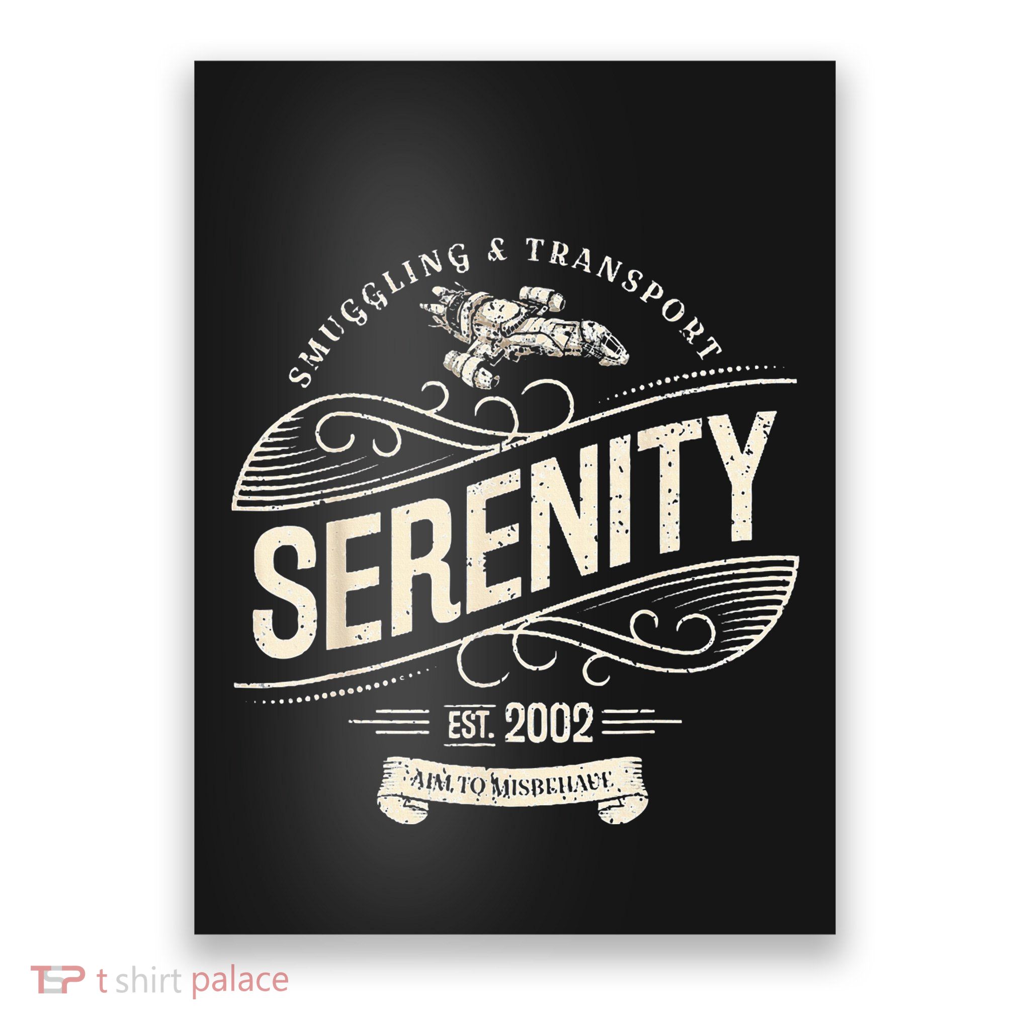 Serenity Smuggling And Transport Firefly Poster