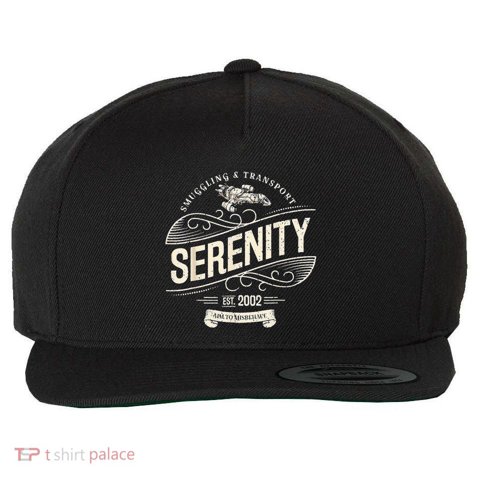 Serenity Smuggling And Transport Firefly Wool Snapback Cap