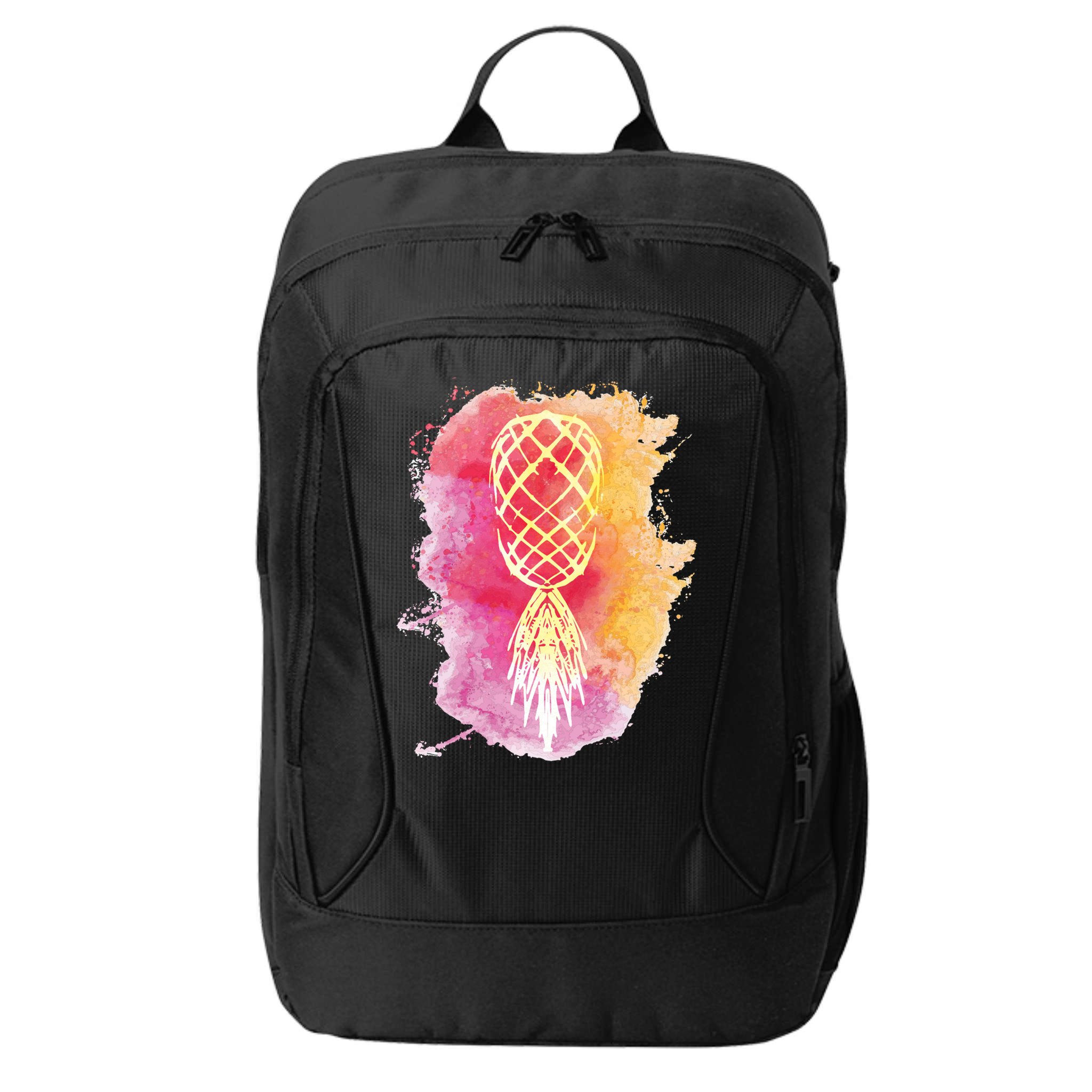 Swingers Subtle Artistic Upside Down Pineapple Gift City Backpack
