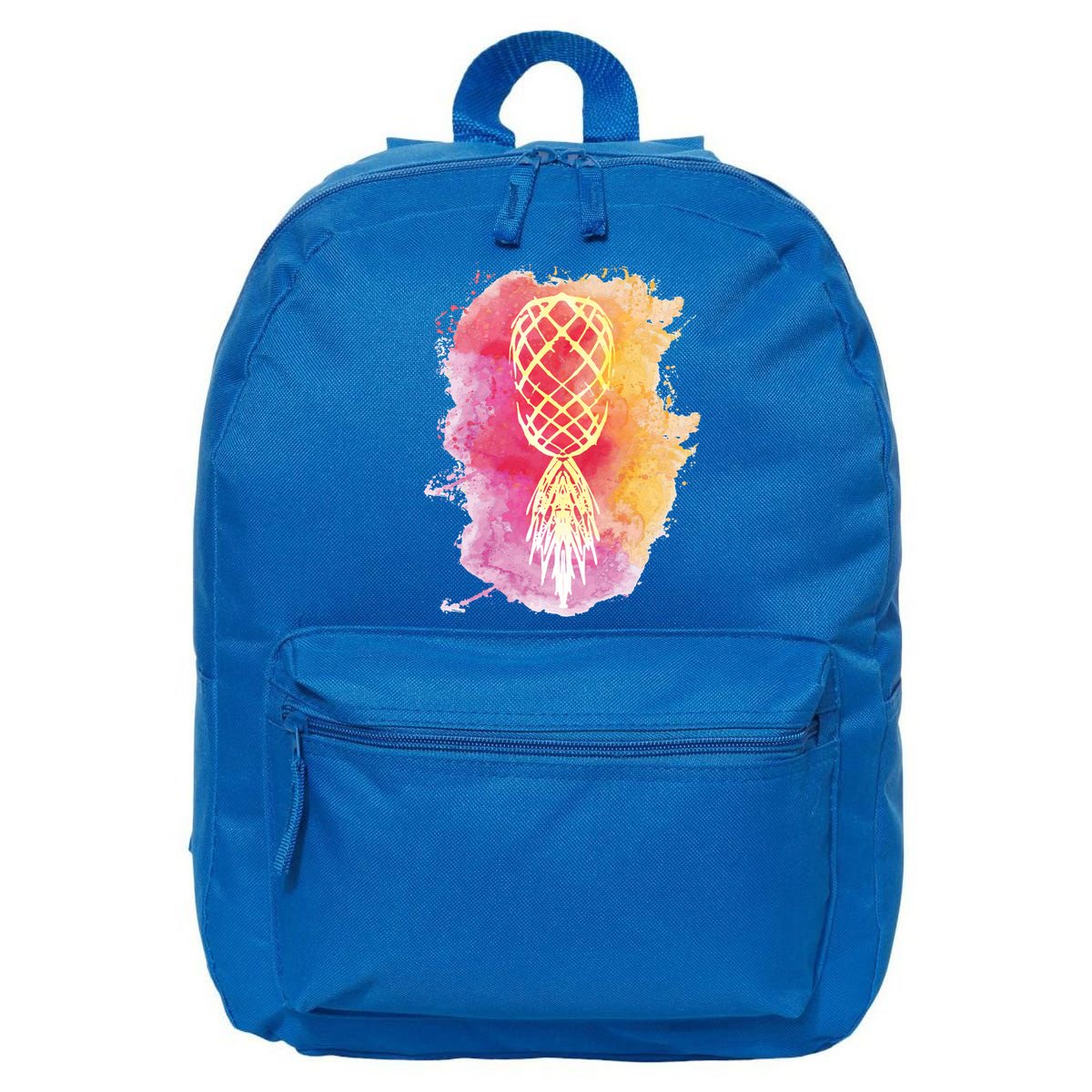 Swingers Subtle Artistic Upside Down Pineapple Gift 16 in Basic Backpack