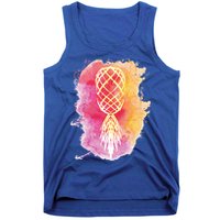 Swingers Subtle Artistic Upside Down Pineapple Gift Tank Top