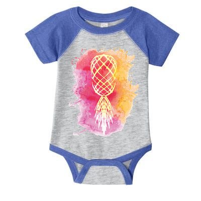 Swingers Subtle Artistic Upside Down Pineapple Gift Infant Baby Jersey Bodysuit