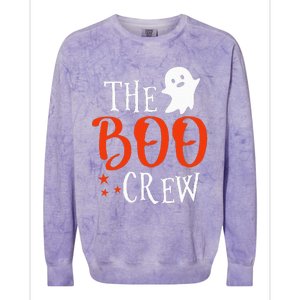 Spooky Squad Adorable Ghost Halloween Colorblast Crewneck Sweatshirt