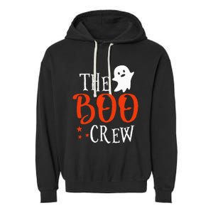 Spooky Squad Adorable Ghost Halloween Garment-Dyed Fleece Hoodie