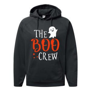 Spooky Squad Adorable Ghost Halloween Performance Fleece Hoodie