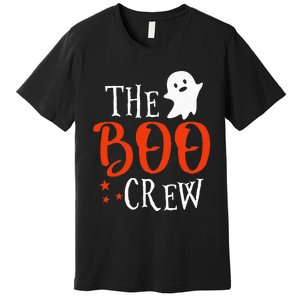 Spooky Squad Adorable Ghost Halloween Premium T-Shirt