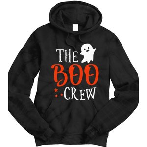 Spooky Squad Adorable Ghost Halloween Tie Dye Hoodie