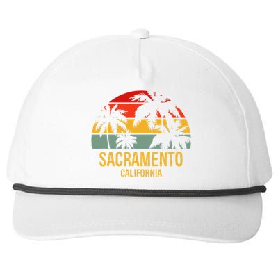 Sacramento Snapback Five-Panel Rope Hat