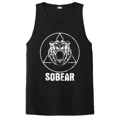 Sobear Sobriety Anniversary Sober Aa Na Recovery PosiCharge Competitor Tank