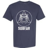 Sobear Sobriety Anniversary Sober Aa Na Recovery Garment-Dyed Heavyweight T-Shirt