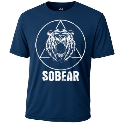 Sobear Sobriety Anniversary Sober Aa Na Recovery Cooling Performance Crew T-Shirt