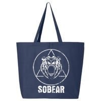 Sobear Sobriety Anniversary Sober Aa Na Recovery 25L Jumbo Tote