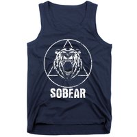 Sobear Sobriety Anniversary Sober Aa Na Recovery Tank Top