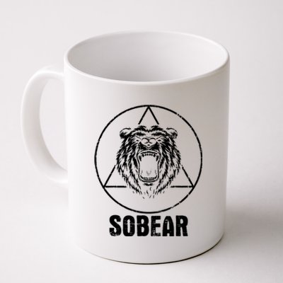 Sobear Sobriety Anniversary Sober Aa Na Recovery Coffee Mug