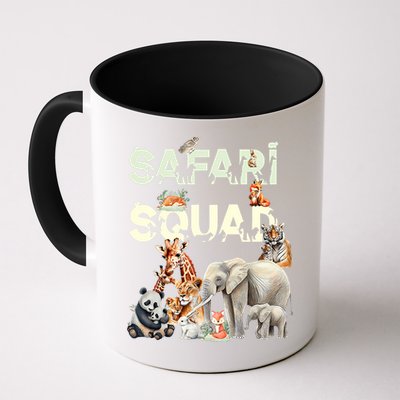 Safari Squad Animals Funny Zoo Animal Lovers Funny Safari Mug