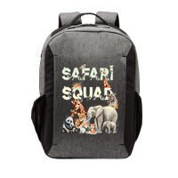 Safari Squad Animals Funny Zoo Animal Lovers Funny Safari Vector Backpack