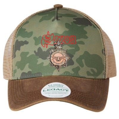 S.A.X.O.N Strong Arm Of The Law Legacy Tie Dye Trucker Hat
