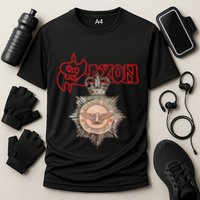 S.A.X.O.N Strong Arm Of The Law Performance Shirt