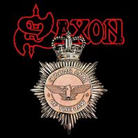 S.A.X.O.N Strong Arm Of The Law Drawstring Bag