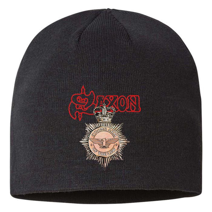 S.A.X.O.N Strong Arm Of The Law Sustainable Beanie