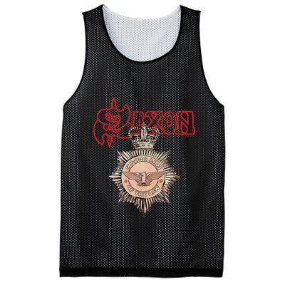 S.A.X.O.N Strong Arm Of The Law Mesh Reversible Basketball Jersey Tank