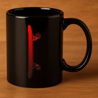 Skateboarding Skateboard Apparel Skateboarder Skateboard 11oz C Handle Ceramic Mug