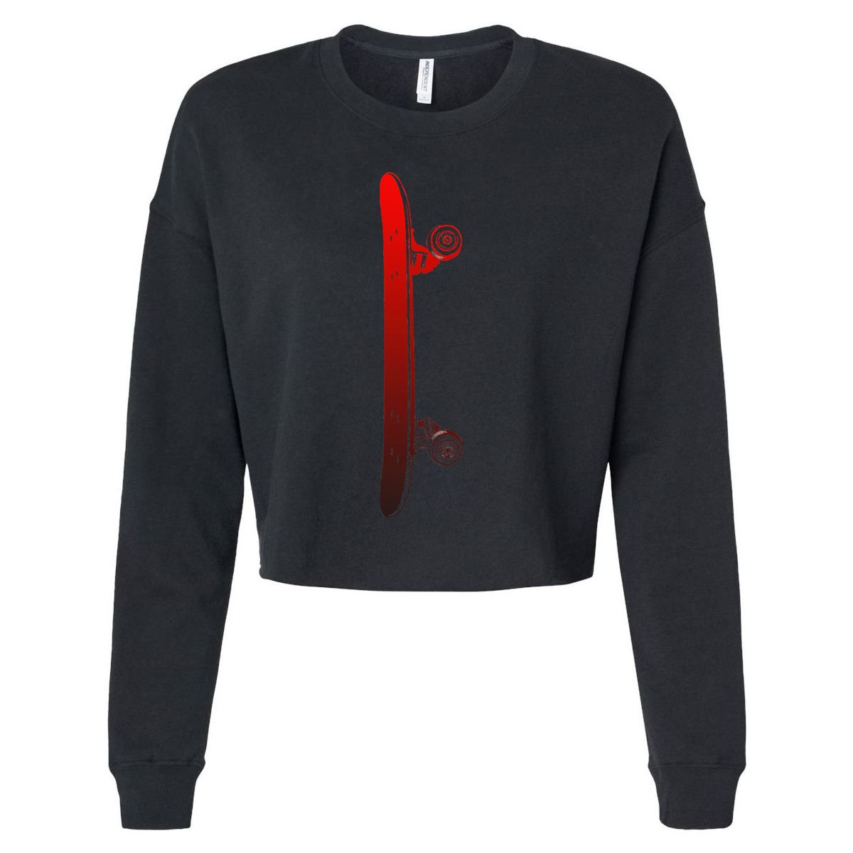Skateboarding Skateboard Apparel Skateboarder Skateboard Cropped Pullover Crew