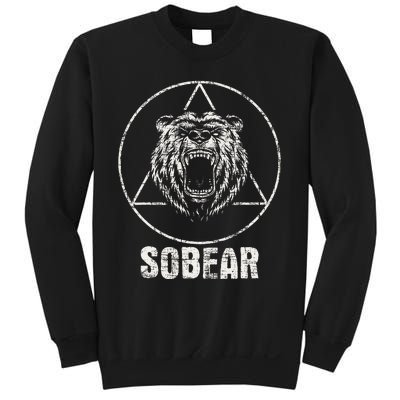 Sobear Sobriety Anniversary Sober Sweatshirt