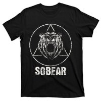 Sobear Sobriety Anniversary Sober T-Shirt