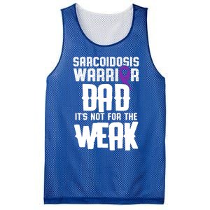 Sarcoidosis Survivor Awareness Warrior Gift Mesh Reversible Basketball Jersey Tank