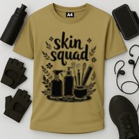 Skincare Squad Acne Treatment Skin Health Dermatologist Cooling Performance Crew T-Shirt