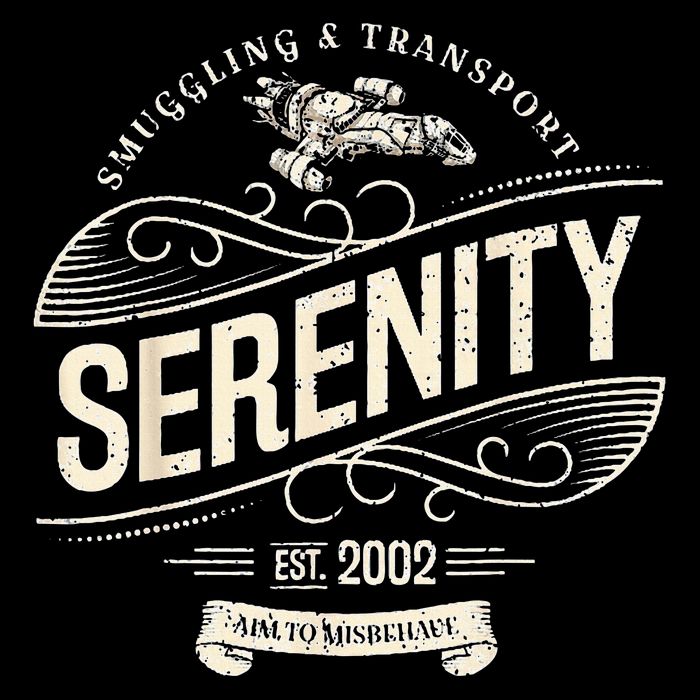 Serenity Smuggling And Transport Firefly Poster