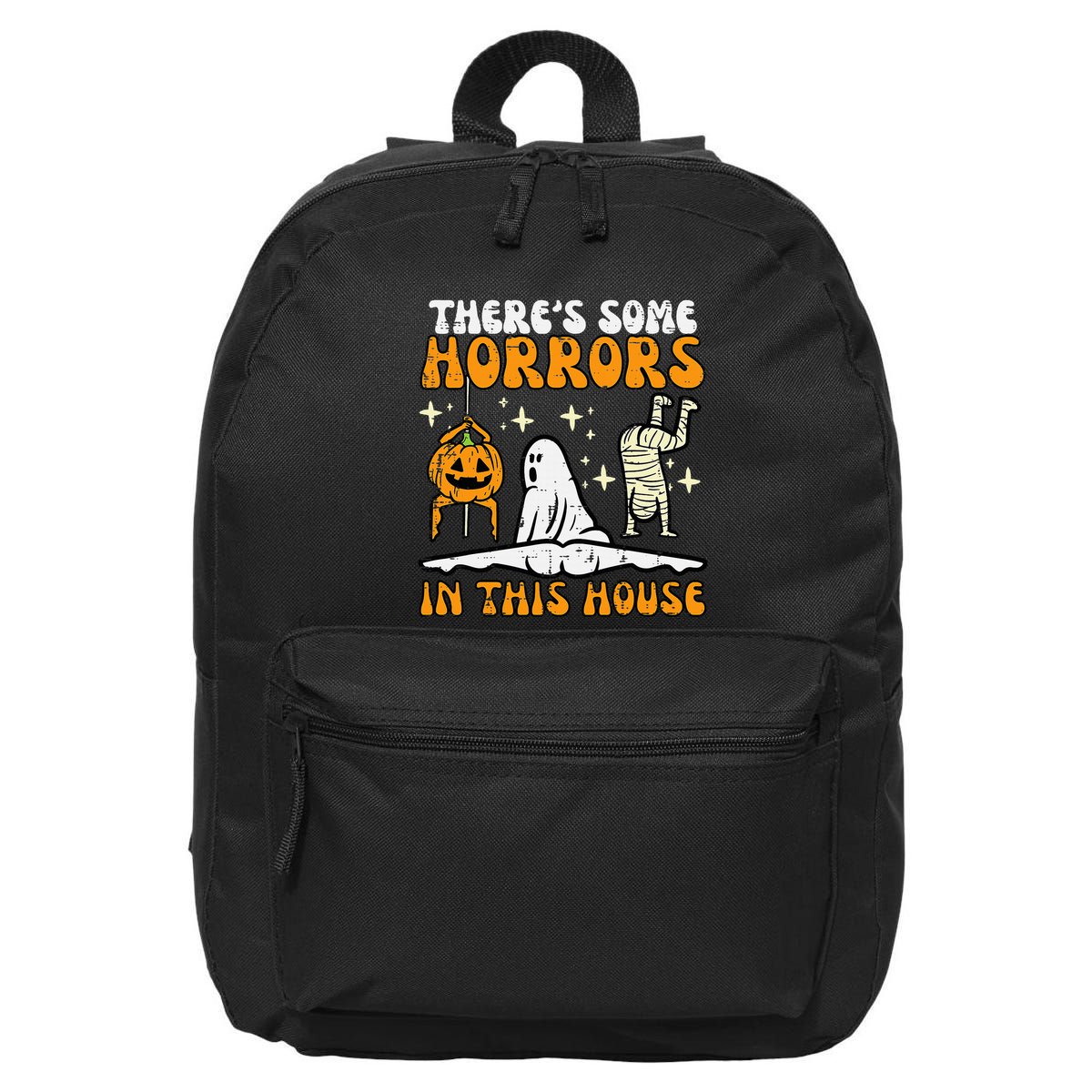 Spooky Surprises Await in This Funny Halloween House 16 in Basic Backpack