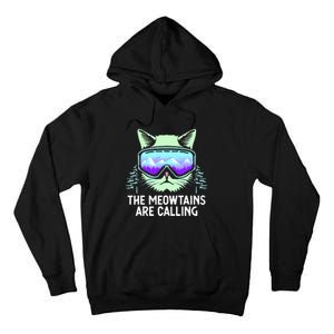 Snowboarding Skiing Art Winter Sport Skier Tall Hoodie