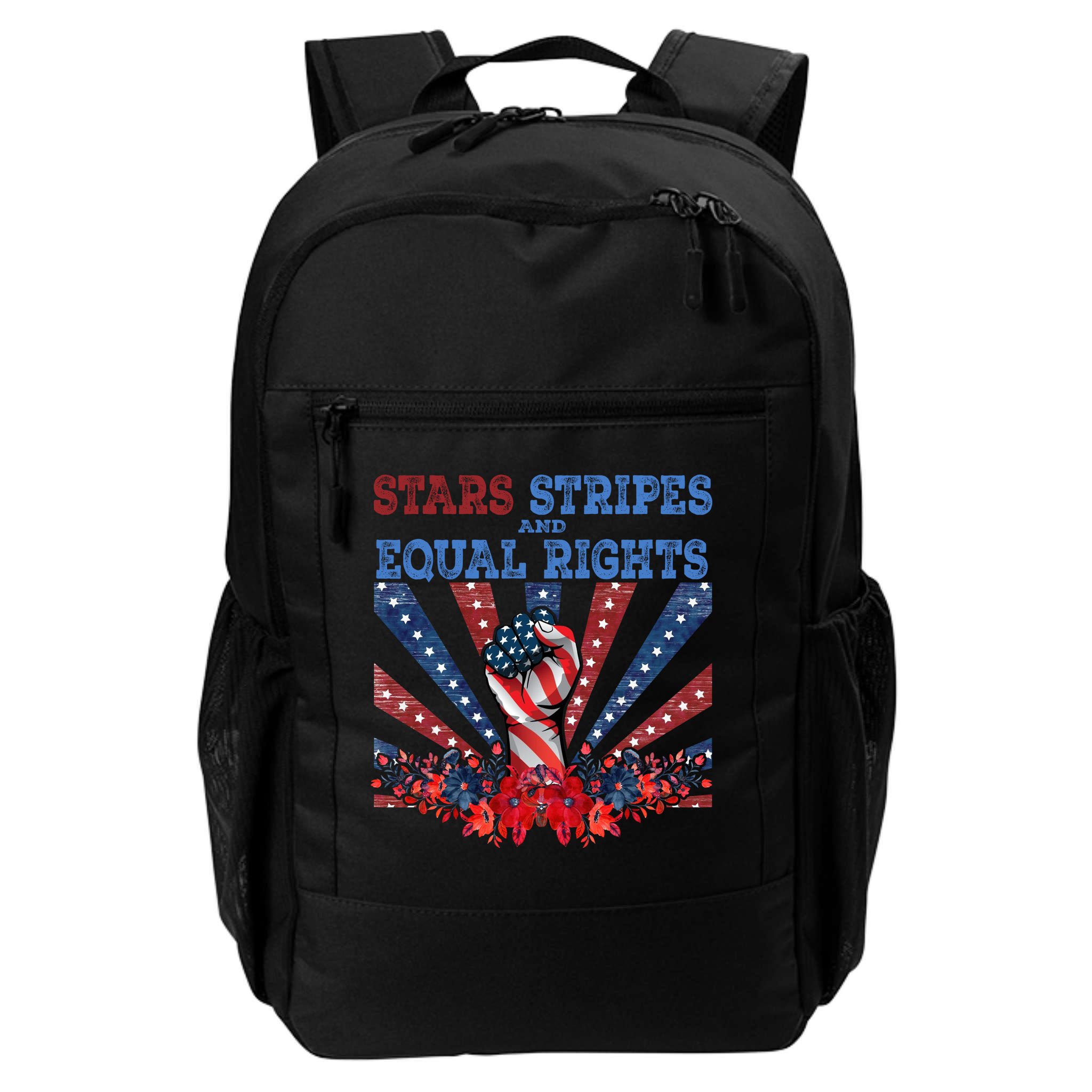 Stars Stripes And Equal Rights Patriotic Activist Backpack