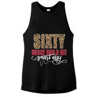 Sixty Sassy And A Bit Smart Assy - Wo 60th Birthday Ladies PosiCharge Tri-Blend Wicking Tank