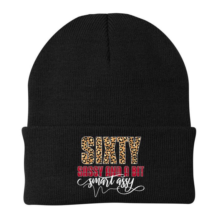 Sixty Sassy And A Bit Smart Assy - Wo 60th Birthday Beanie