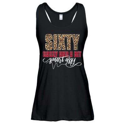 Sixty Sassy And A Bit Smart Assy - Wo 60th Birthday Ladies Essential Flowy Tank