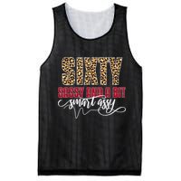 Sixty Sassy And A Bit Smart Assy - Wo 60th Birthday Mesh Reversible Basketball Jersey Tank