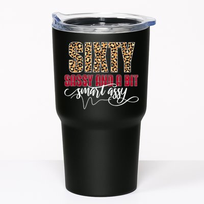 Sixty Sassy And A Bit Smart Assy - Wo 60th Birthday Tumbler