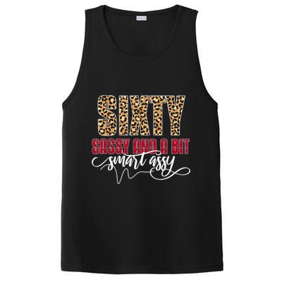 Sixty Sassy And A Bit Smart Assy - Wo 60th Birthday PosiCharge Competitor Tank