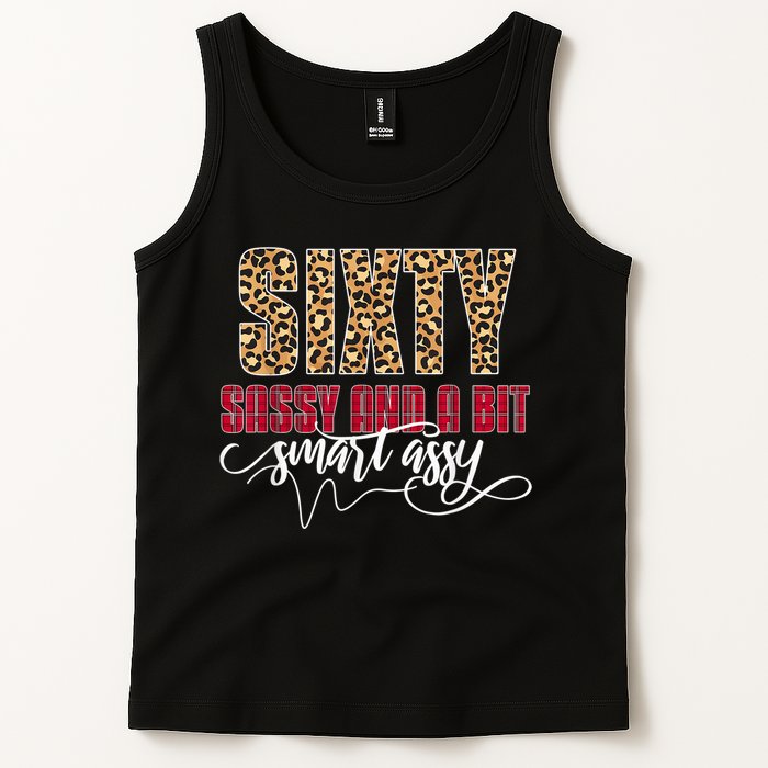 Sixty Sassy And A Bit Smart Assy - Wo 60th Birthday Tank Top
