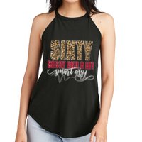 Sixty Sassy And A Bit Smart Assy - Wo 60th Birthday Women's Perfect Tri Rocker Tank