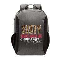 Sixty Sassy And A Bit Smart Assy - Wo 60th Birthday Vector Backpack