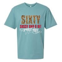 Sixty Sassy And A Bit Smart Assy - Wo 60th Birthday Sueded Cloud Jersey T-Shirt