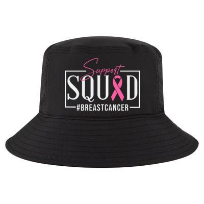 Support Squad Breast Cancer Awareness Cool Comfort Performance Bucket Hat