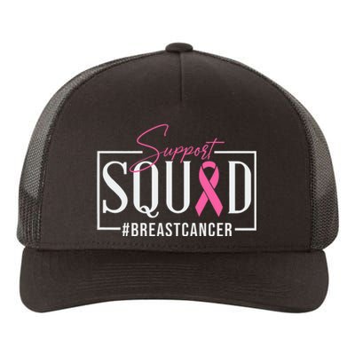 Support Squad Breast Cancer Awareness Yupoong Adult 5-Panel Trucker Hat