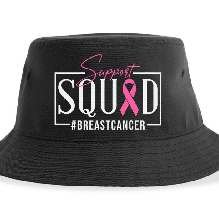 Support Squad Breast Cancer Awareness Sustainable Bucket Hat