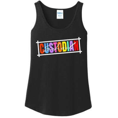 School Secretary Besties Funny School Secretary Ladies Essential Tank