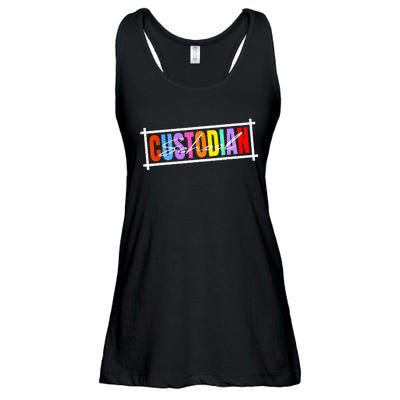 School Secretary Besties Funny School Secretary Ladies Essential Flowy Tank